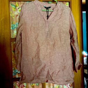 Charlie linen top size Medium